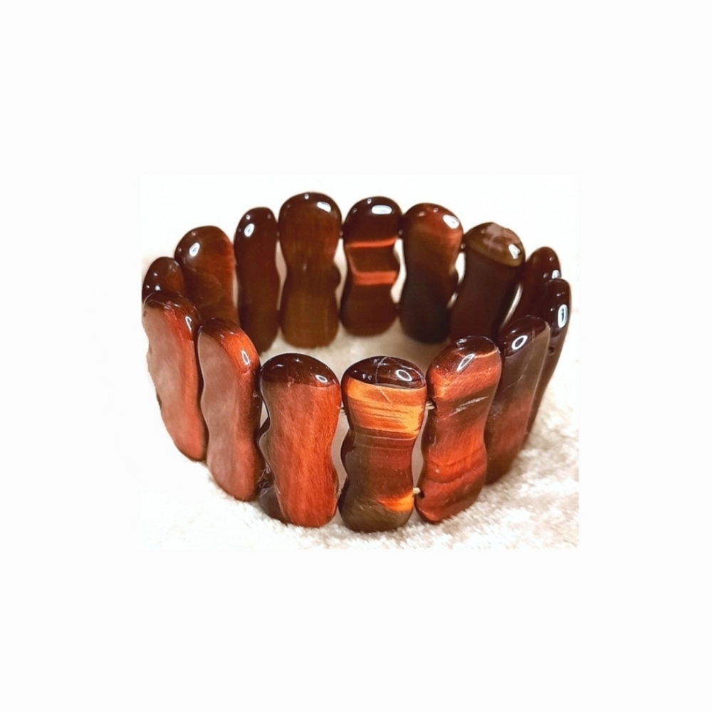 Vintage Tiger's Eye Stretch Bracelet